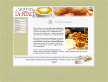 Tablet Screenshot of churrerialapeineta.com